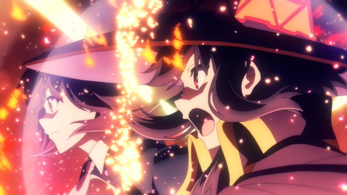 Konosuba Movie: Crimson Legend Trailer, Megumin's little sister: Sister  brings a man home!!! Download ISEKAI [KonoSuba] Let's talk to Megumin:   #KonoSuba, By QooApp: Anime Game Platform