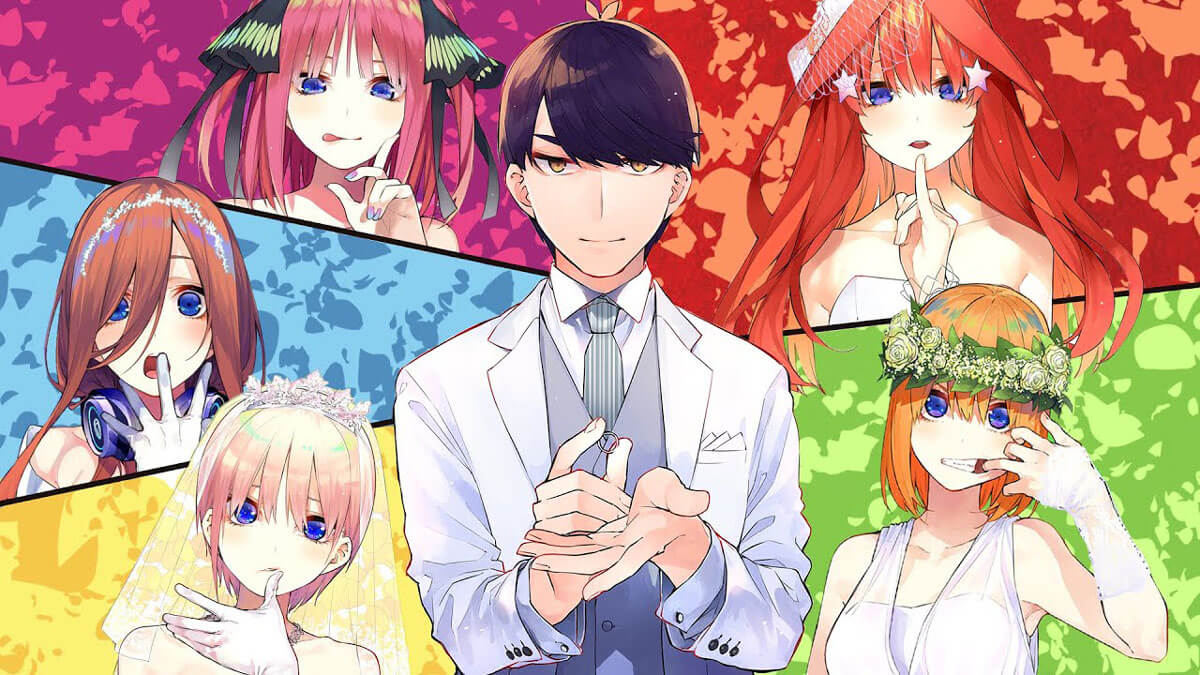 Gotoubun no Hanayome:The Five Wedded Bride Season 1&2 (1-12 end) English  Dubbed