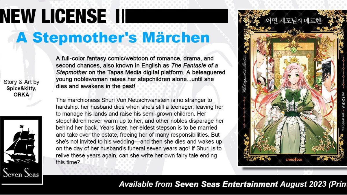 A Stepmother's Marchen English Webtoon Release Date Announced By Seven ...